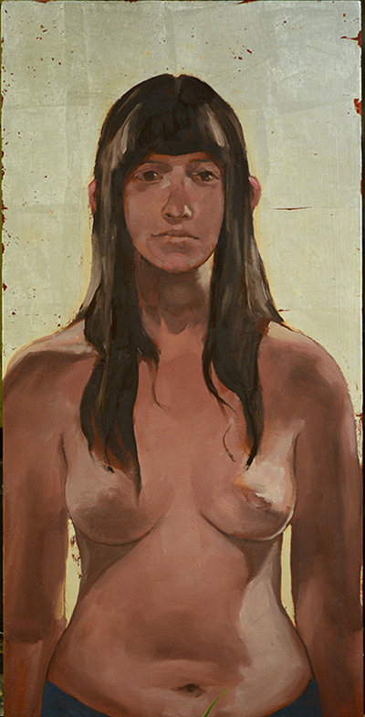 joseph besch, portrait painting, nude